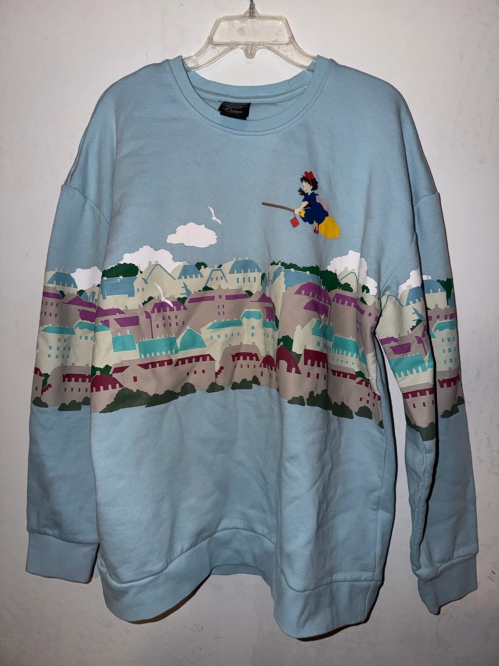 Light Blue Kiki's Delivery Service Graphic Sweatshirt